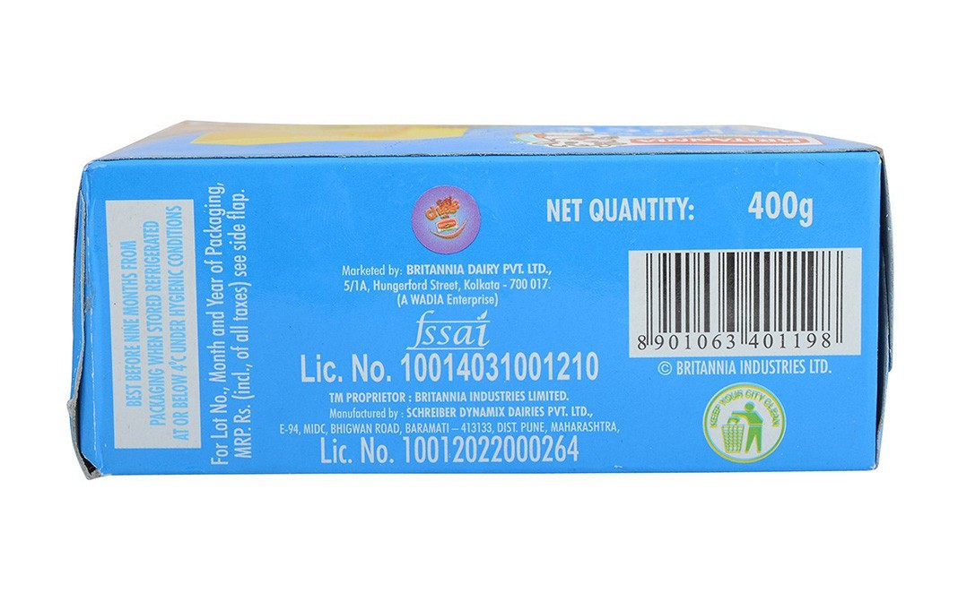 Britannia Cheese Block    Box  400 grams